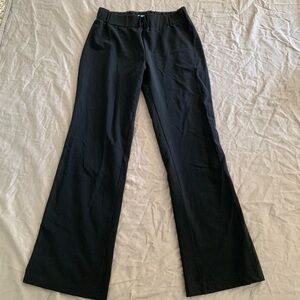 Planet Motherhood Black Stretch Pull on Dress Pants M-L
